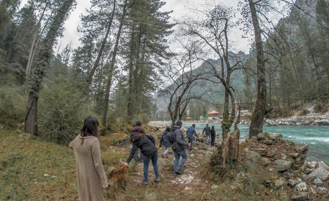 Parvati Kuteer Riverside Resort Kasol Extérieur photo