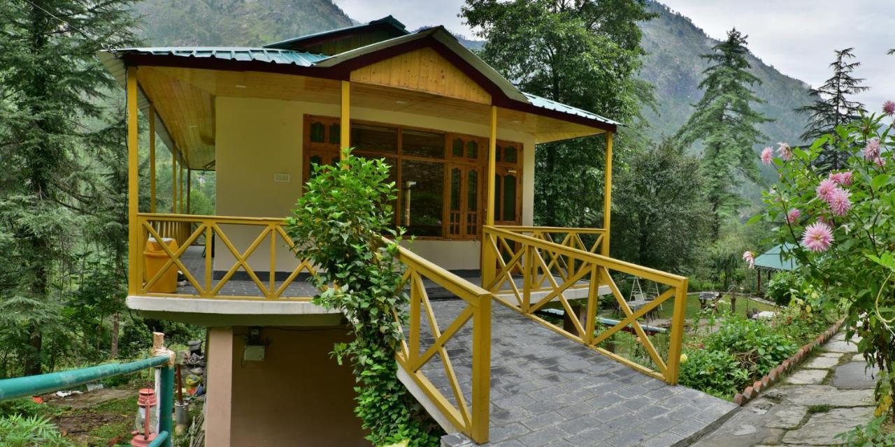 Parvati Kuteer Riverside Resort Kasol Extérieur photo
