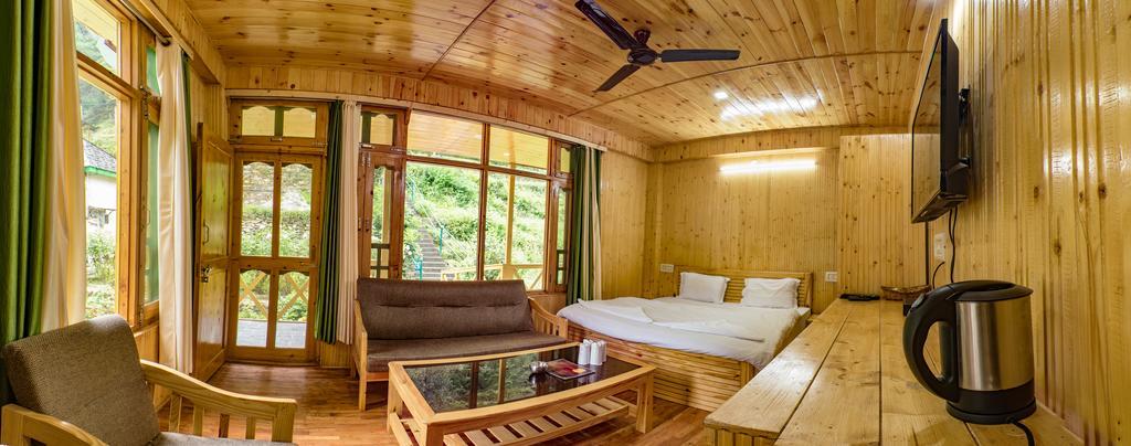 Parvati Kuteer Riverside Resort Kasol Extérieur photo